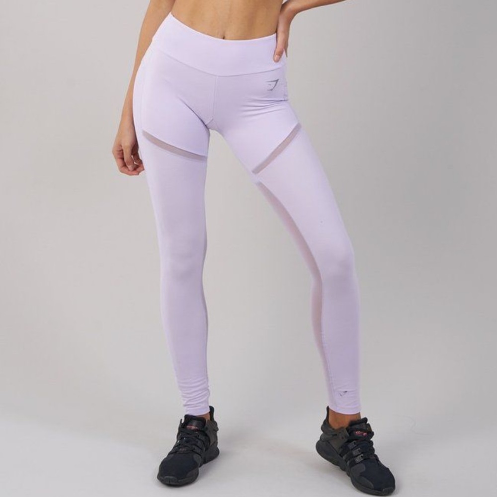 NWT Gymshark Mesh Mid Waist Leggings